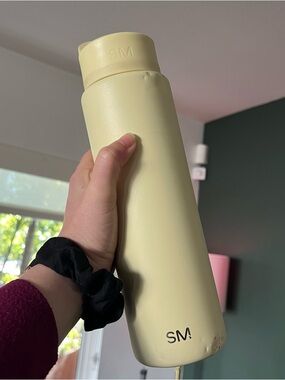 SM 30oz Summit Yellow Stainless Steel Tumbler Water Bottle with Screw-Top Handle